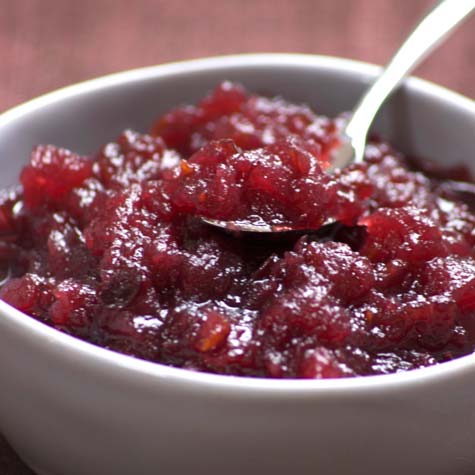 Apple and Cranberry Relish