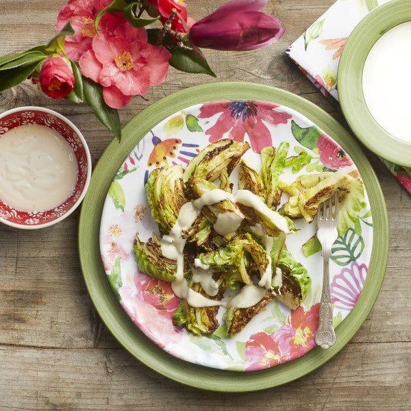 Charred Baby Cabbage Salad
