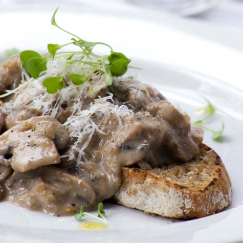 Creamed Mushrooms