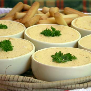 Egg Pots with Bread Sticks