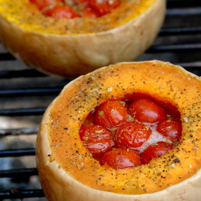 Filled Butternut Bottoms