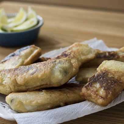 Hake in Beer Batter with Tartare Sauce