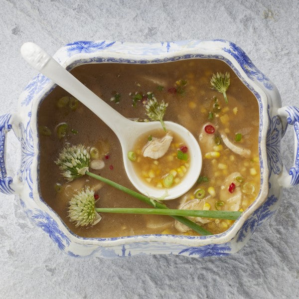 Chicken Soup with Sweetcorn