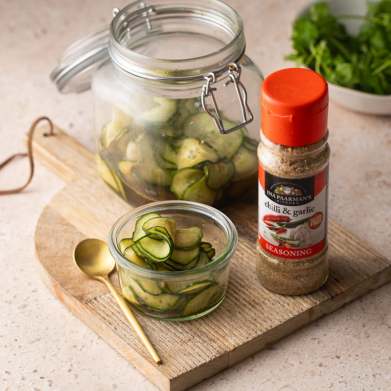 Pickled Cucumber with Soy & Sesame