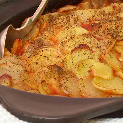 Lamb and Potato Hot Pot