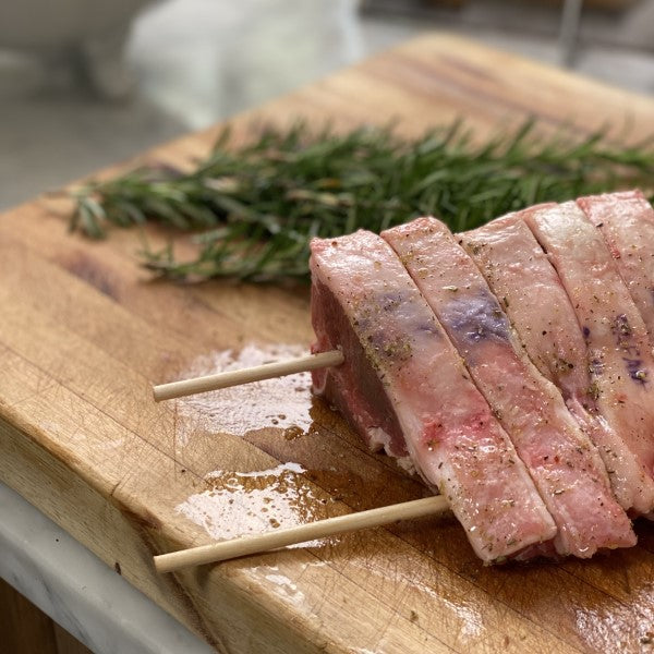 Skewered Lamb Chops