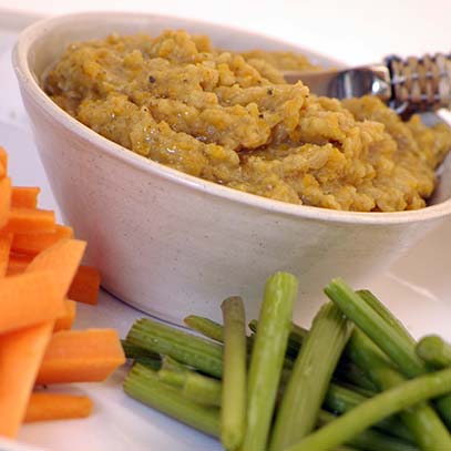 Lentil and Carrot Paté