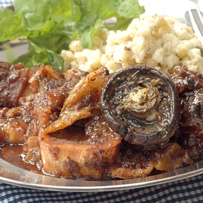 Oxtail Potjie with a difference
