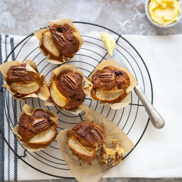 Pear and Pecan Health Muffins