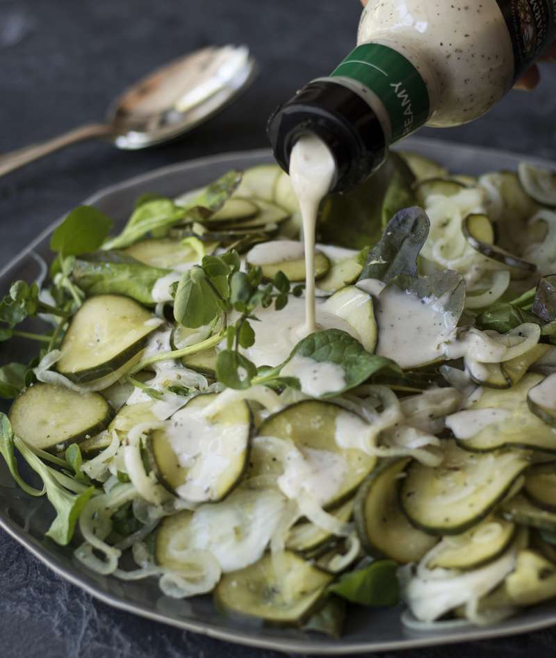 Pickled Cucumber and Onion Salad