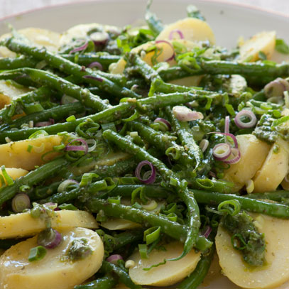Potato Salad with Green Beans