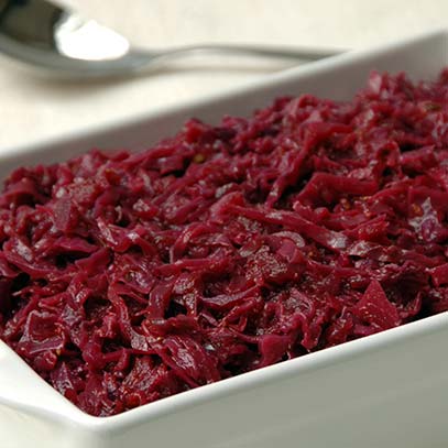 Red Cabbage with Apple