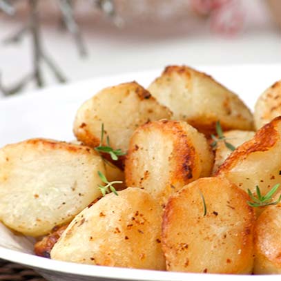 Roast Potatoes - cooked from frozen