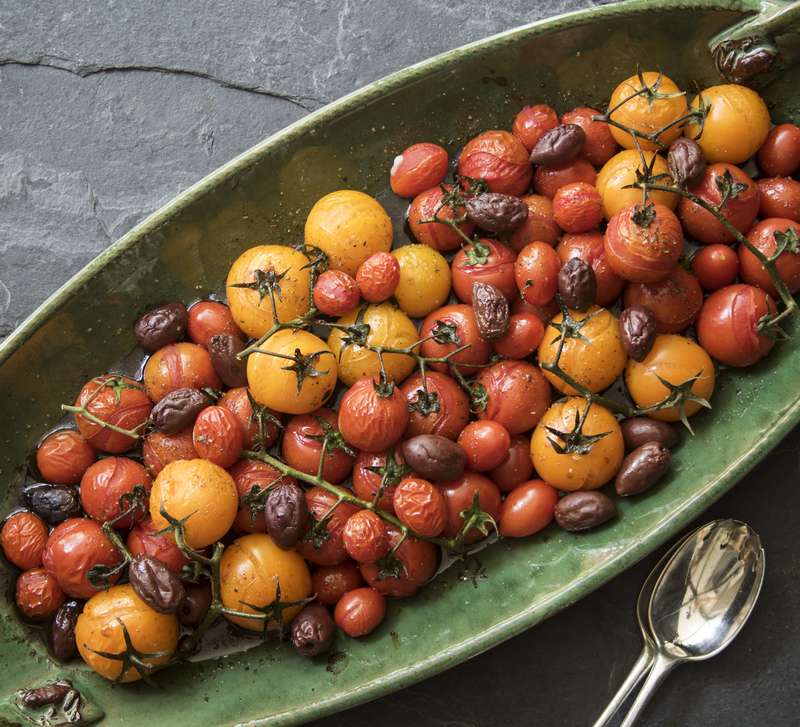 Roasted Tomatoes on the Vine