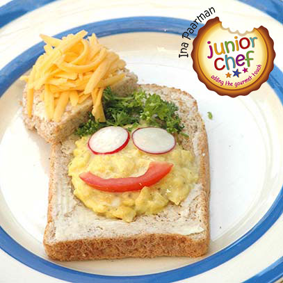 Scrambled Eggs with Cheese