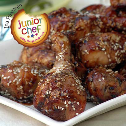 Sticky Sesame Drumsticks
