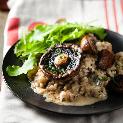 Super Creamy Mushroom Risotto