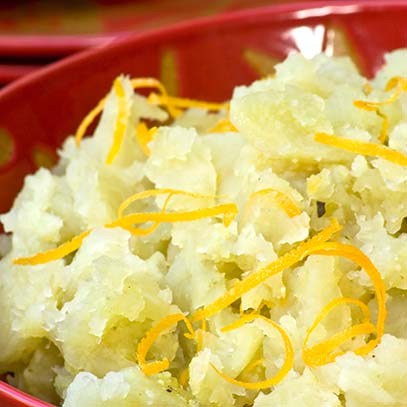 Sweet Potato Mash with Honey and Orange