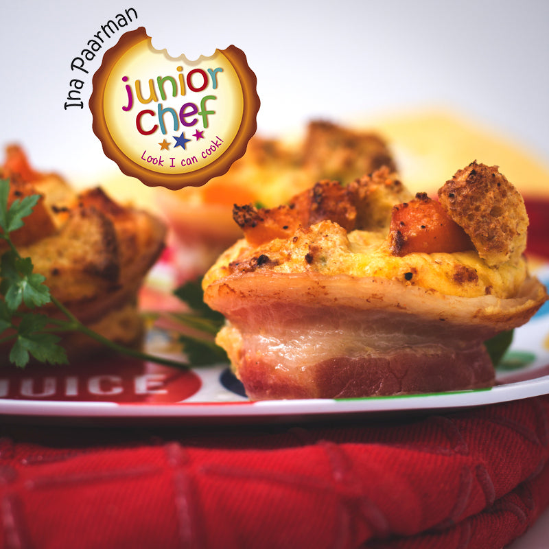 Bacon and Butternut Puffs