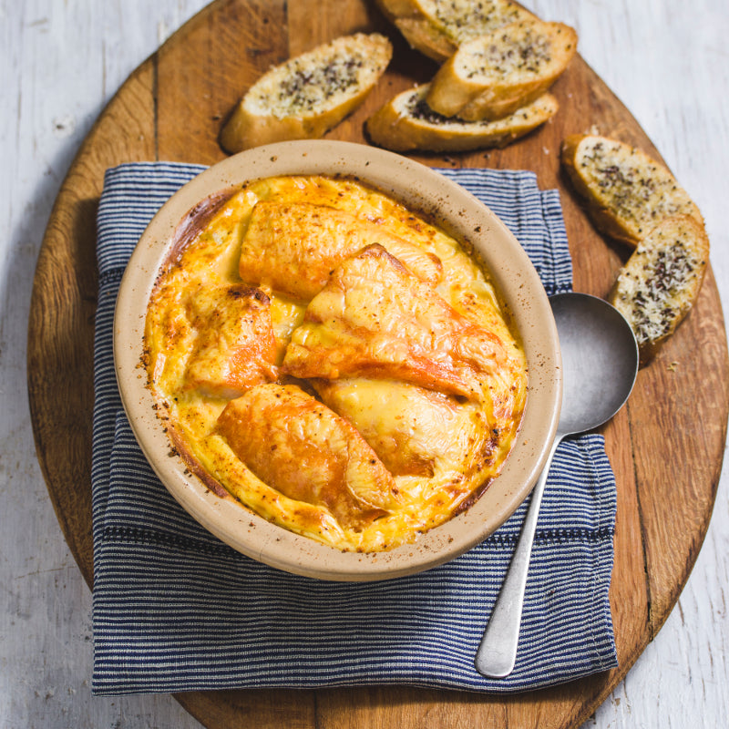 Haddock Gratin with Cauli