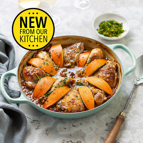 Orange Chicken with Sun-dried Tomatoes