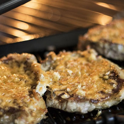 Pork Chops with Cheese