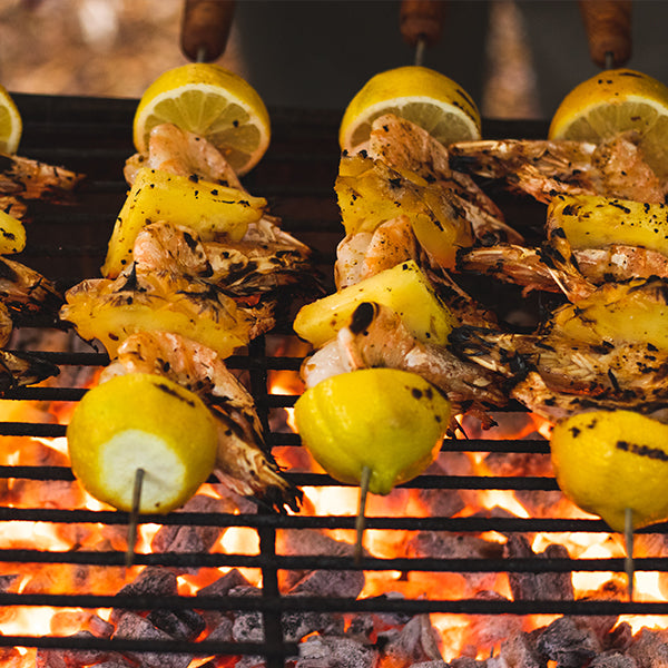 Prawn and Pineapple Kebabs