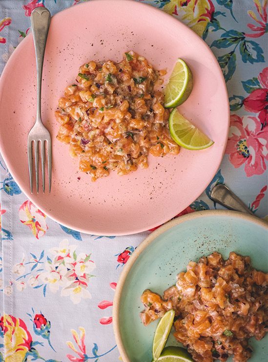 Salmon Ceviche