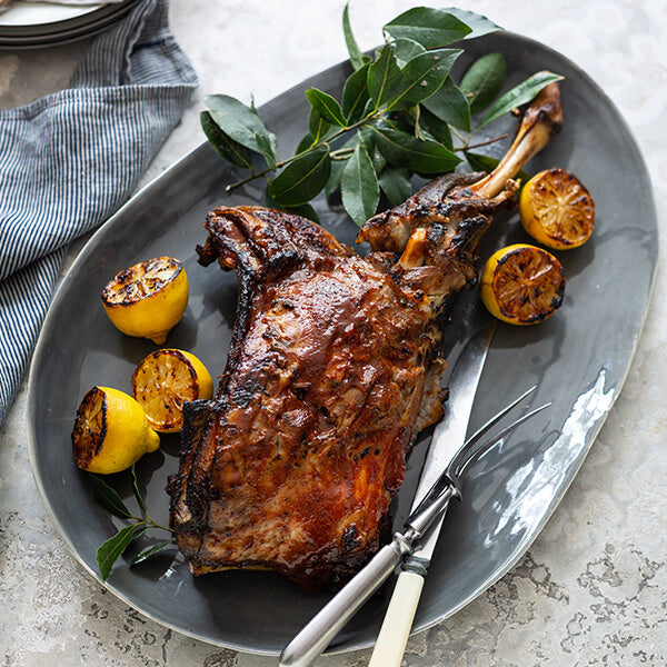 Slow Roasted and Braaied Lamb Shoulder
