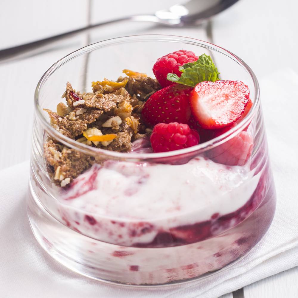 Granola Fruit Pots