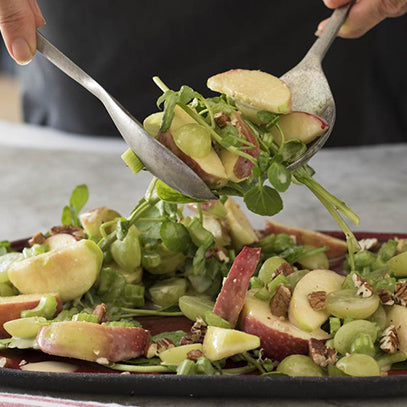 Apple and Celery Salad with Nuts