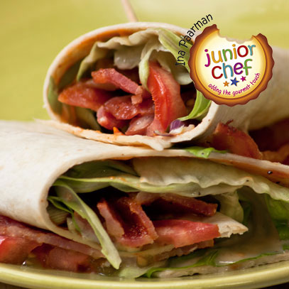 Bacon Salad Wraps