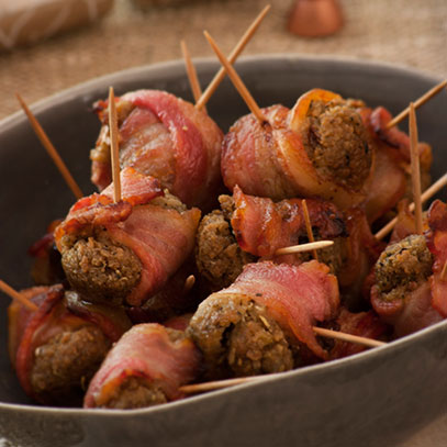 Bacon and Olive Stuffing Balls