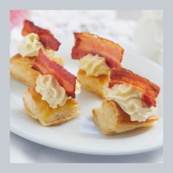 Bacon and Egg Pastry Squares
