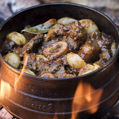 Shin and Oxtail Beef Potjie