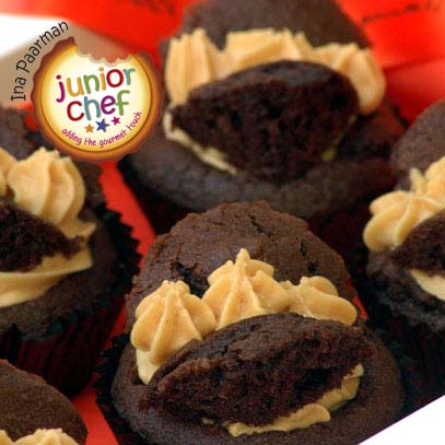 Butterfly Cupcakes with Peanut Butter Icing