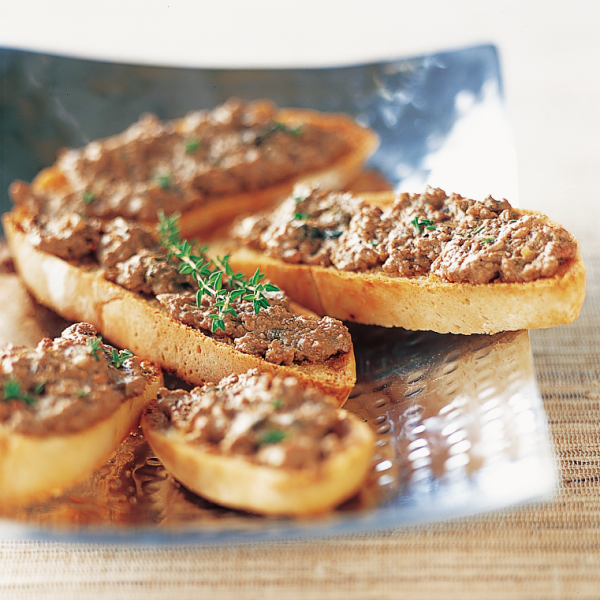 Chicken Livers on Toast