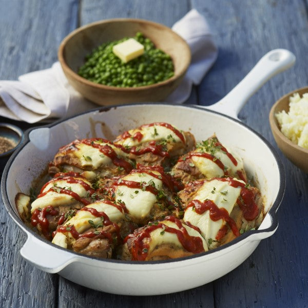 Chicken with Dijon Mustard and Cottage Cheese