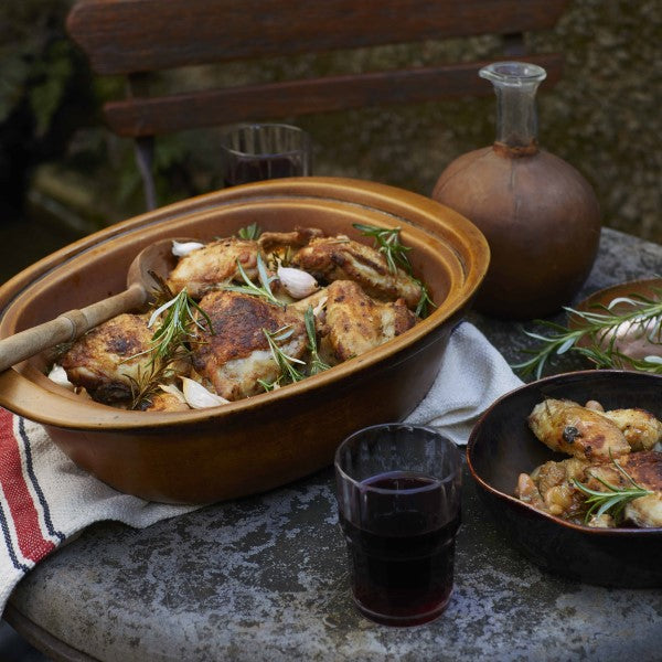 Chicken with Borlotti Beans