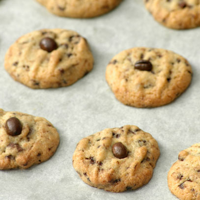 Coffee Chocolate Chip Cookies