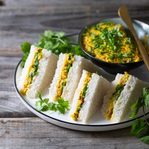 Coronation Chicken Sandwiches