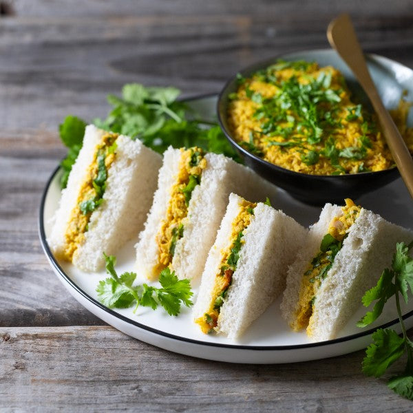 Coronation Chicken Sandwiches