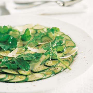 Courgette Carpaccio Salad