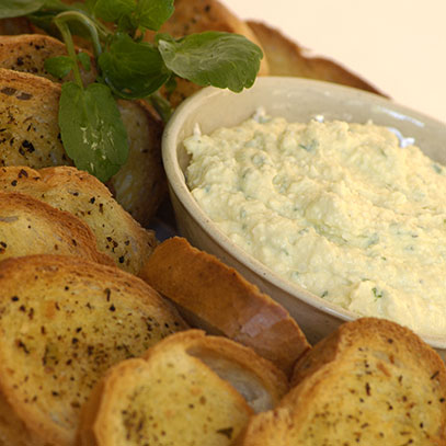 Egg and Blue Cheese Spread