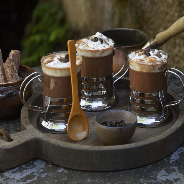 Espresso with Chocolate and Whipped Cream