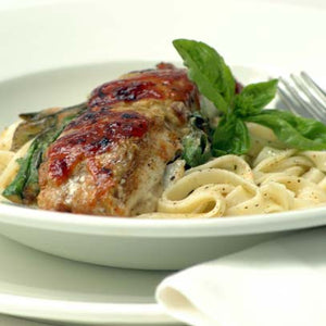Fish with Olive and Parmesan Topping