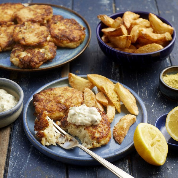Fish Cakes with Tartare Sauce