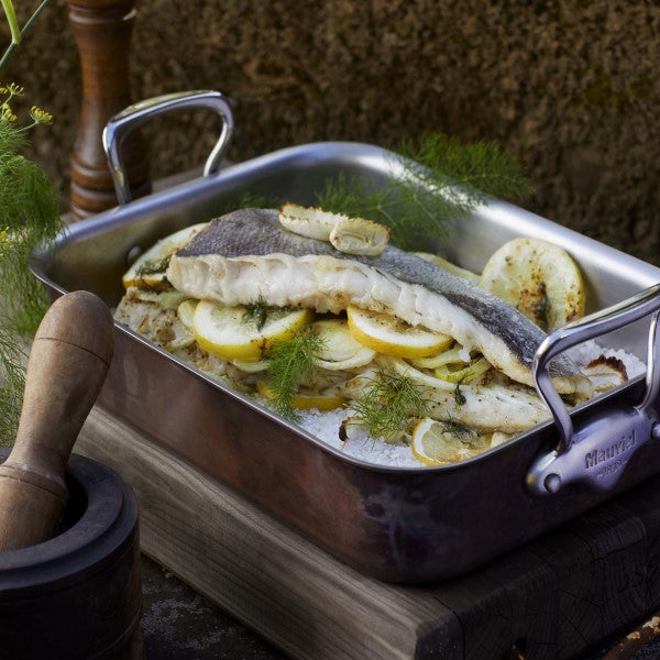 Fish Baked on a Bed of Salt