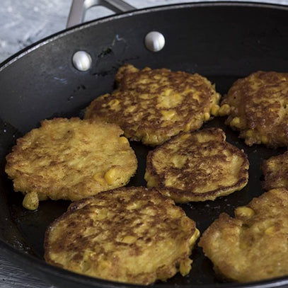 Fresh Sweetcorn Fritters