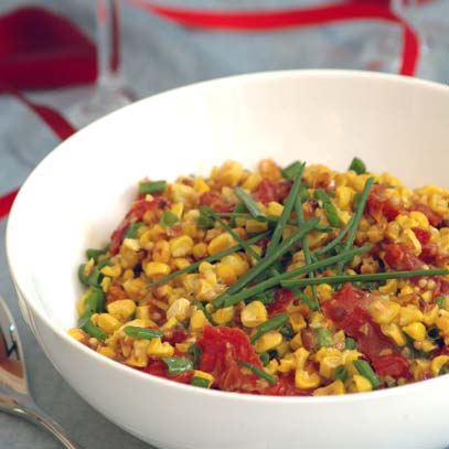 Grilled Corn Salad with Sundried Tomatoes